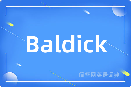 Baldick