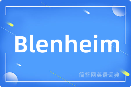 Blenheim