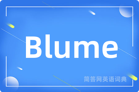 Blume