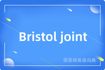 Bristol joint是什么意思,Bristol joint的中文翻译 Bristol joint