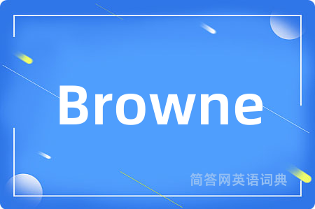 Browne