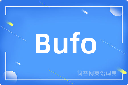 Bufo