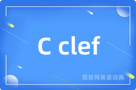 C clef