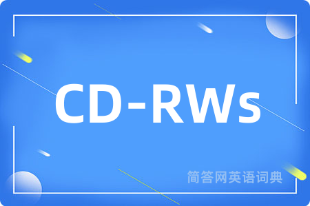 CD-RWs