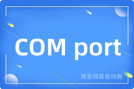 COM port