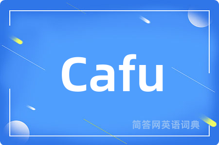 Cafu是什么意思,Cafu的中文翻译 Cafu