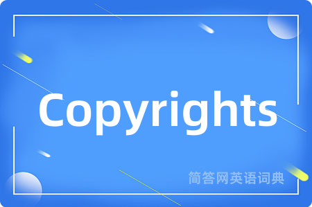 Copyrights