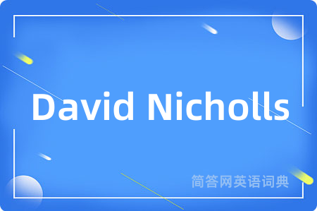 David Nicholls