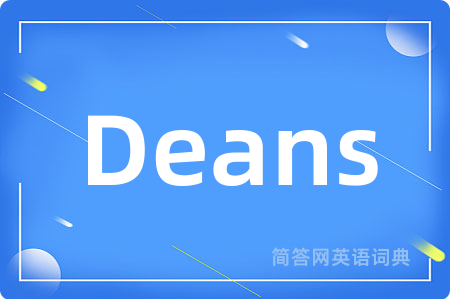 Deans