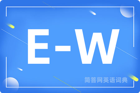 E-W
