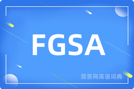 FGSA是什么意思,FGSA的中文翻译 FGSA
