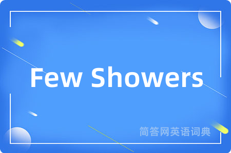 Few Showers