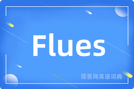 Flues是什么意思,Flues的中文翻译 Flues