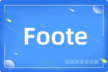 Foote
