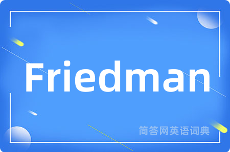 Friedman