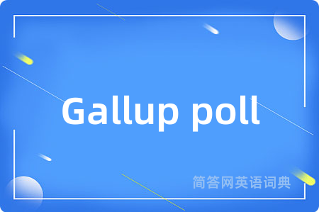 Gallup poll