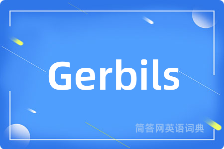 Gerbils是什么意思,Gerbils的中文翻译 Gerbils