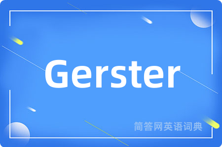 Gerster