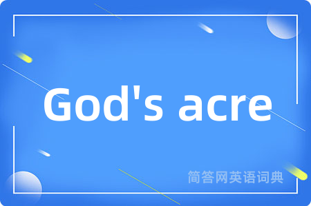 God's acre