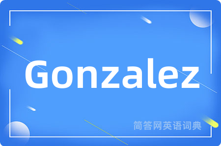 Gonzalez