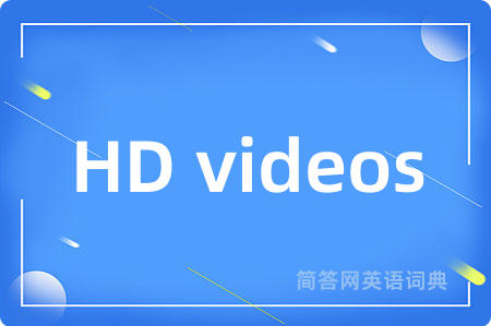 HD videos