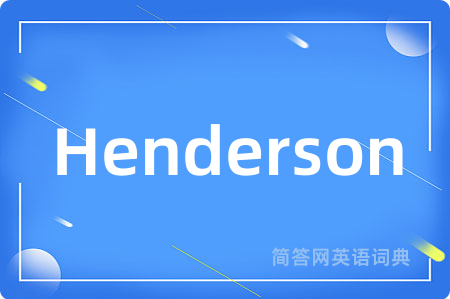 Henderson
