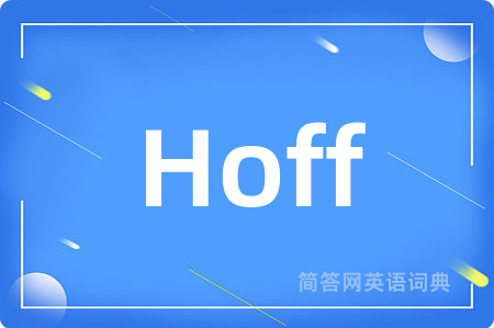 Hoff
