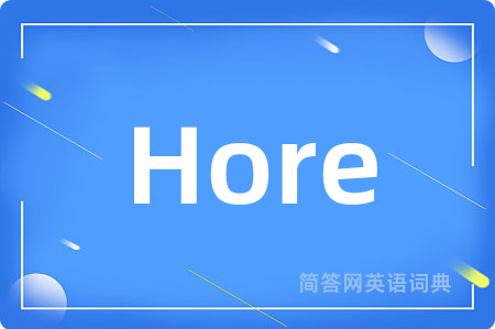 Hore