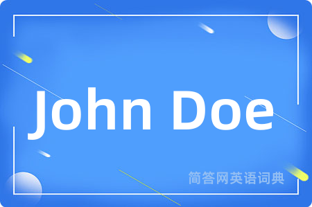 John Doe