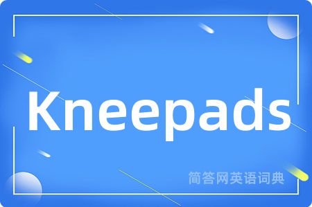 Kneepads是什么意思,Kneepads的中文翻译 Kneepads