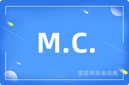 M.C.