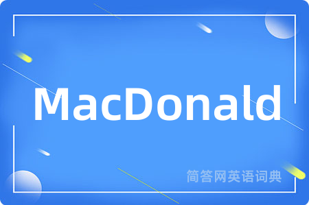 MacDonald