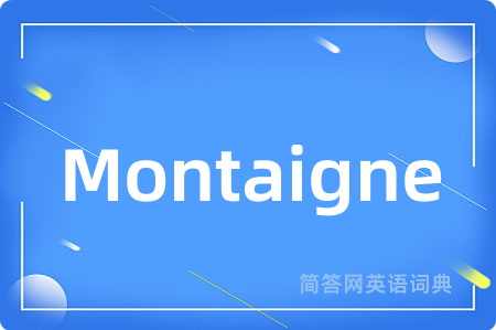 Montaigne