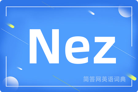 Nez是什么意思,Nez的中文翻译 Nez
