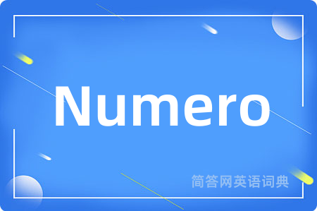 Numero