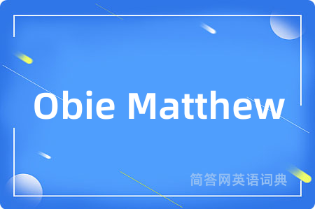 Obie Matthew