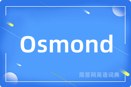 Osmond