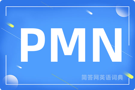 PMN是什么意思,PMN的中文翻译 PMN