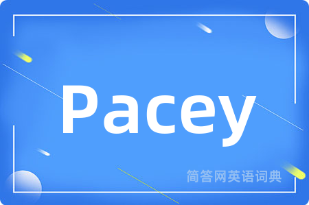 Pacey
