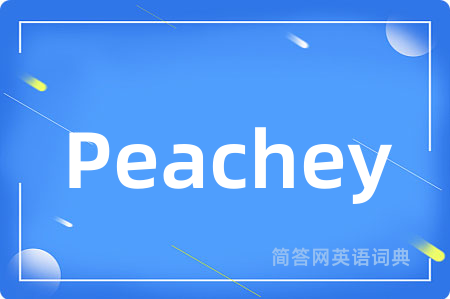 Peachey