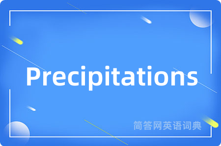 Precipitations