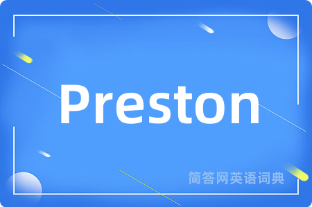 Preston