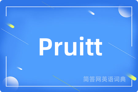 Pruitt