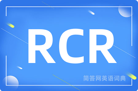 RCR