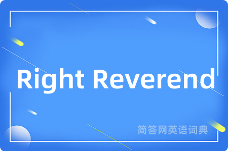 Right Reverend