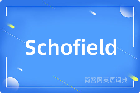 Schofield