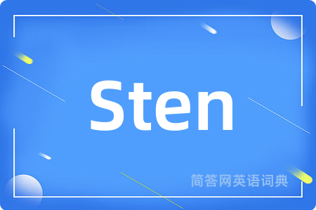 Sten