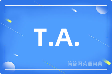 T.A.
