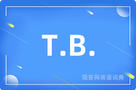 T.B.