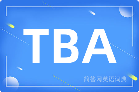TBA